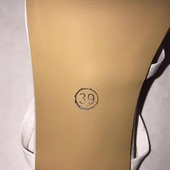 Square Toe Strappy Heels - Picture 7 of 9